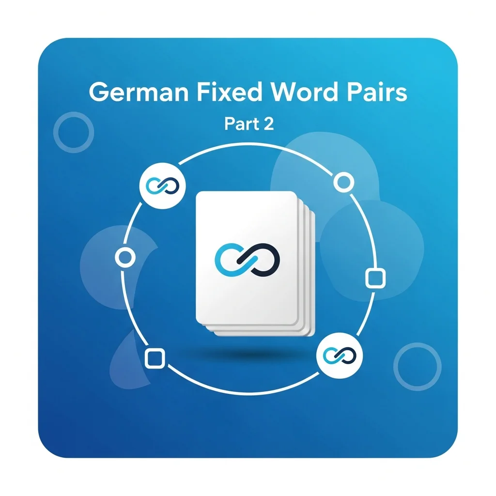 German flashcard deck cover