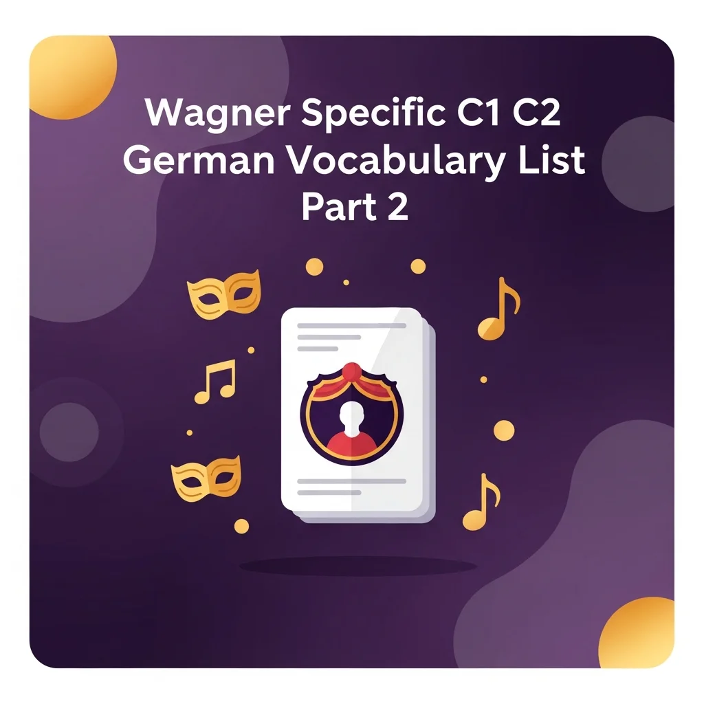 German flashcard deck cover