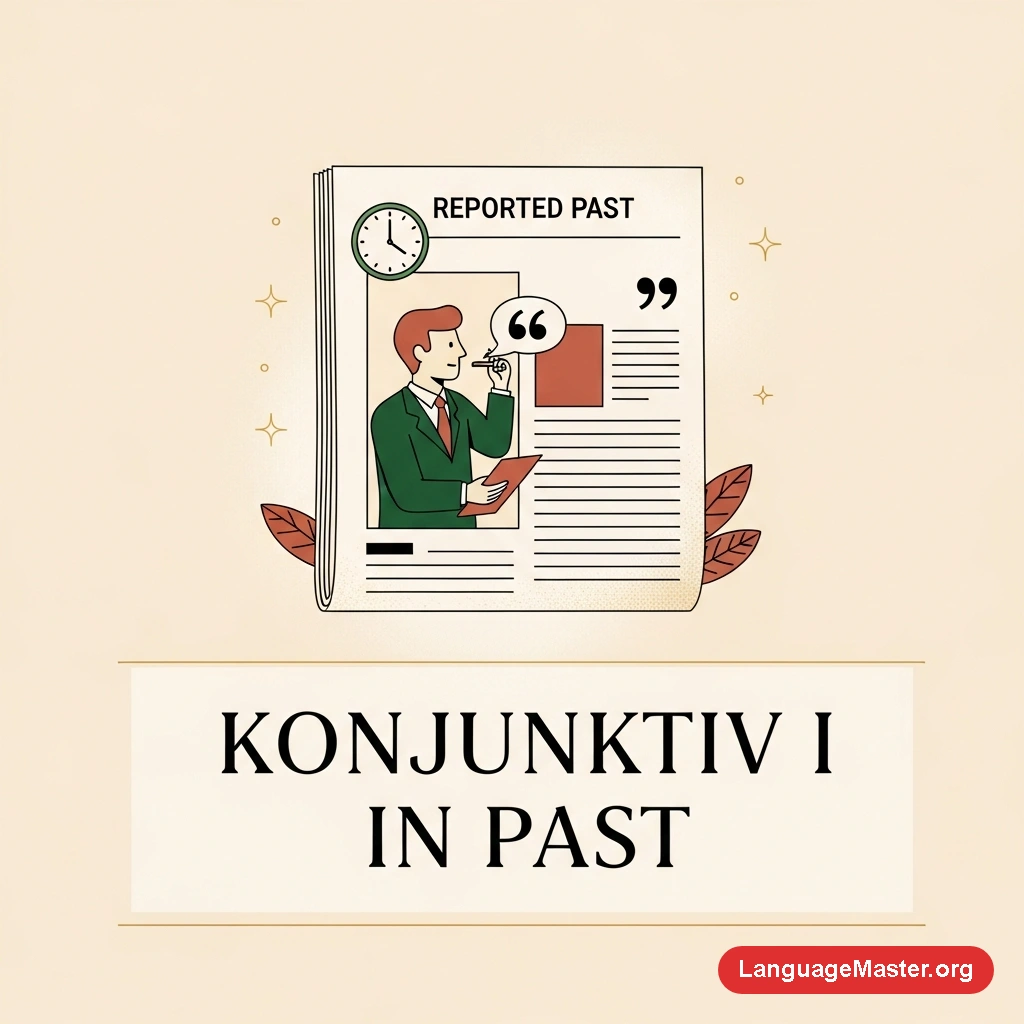 Konjunktiv I: Past