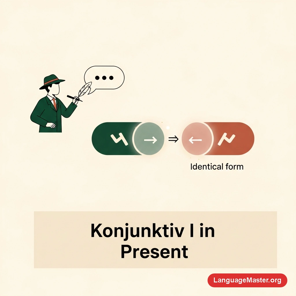 Konjunktiv I: Present